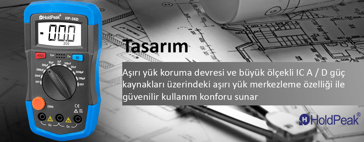 HoldPeak HP-36G Multimetre