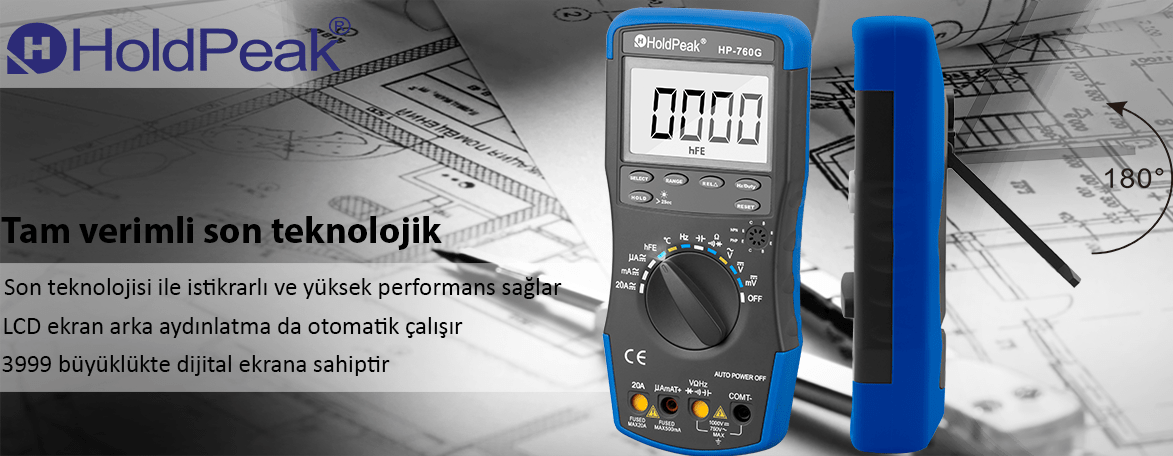 HoldPeak HP-760G Multimetre