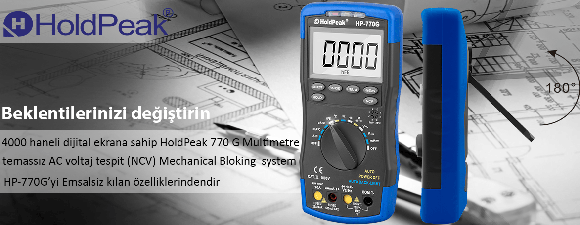 HoldPeak HP-770G Multimetre