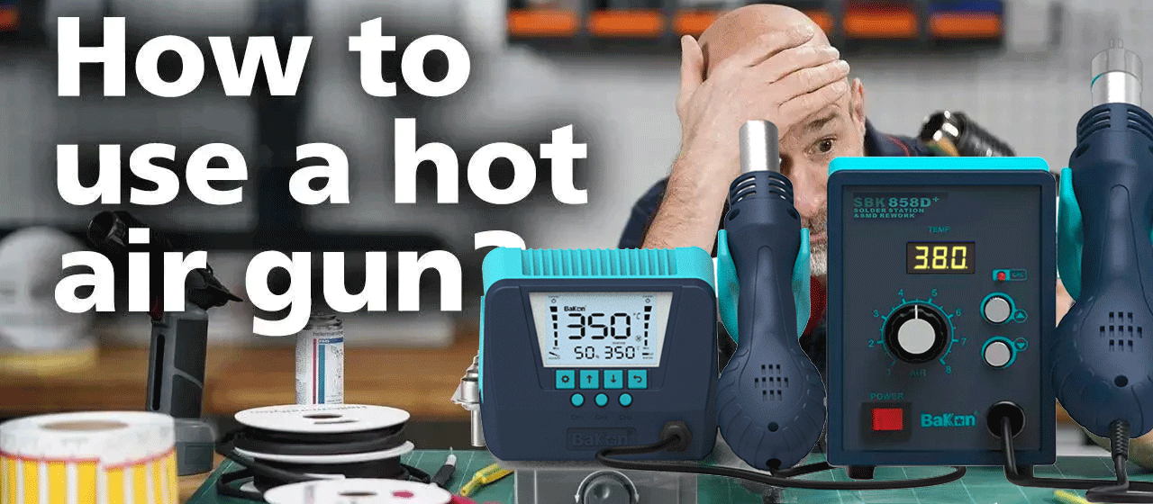 Sıcak Hava Üflemeli Havya Nasıl Kullanılır?