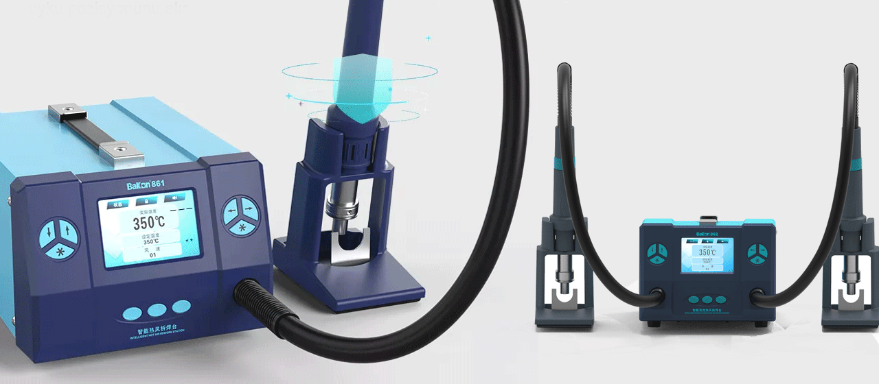 Sıcak Hava Üflemeli Havya İstasyonu