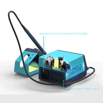 Bakon BK969D+ Intelligent Havya İstasyonu 75W Akıllı T12