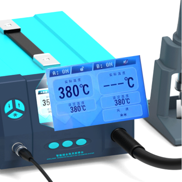 Bakon BK863 Intelligent 2 in 1 Havya İstasyonu 1000 Watt