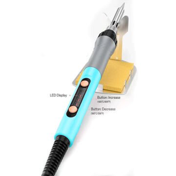 Bakon BK606 Isı Ayarlı Portatif  Dijital 90W Kalem