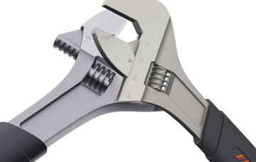 JIMIHOME G603N Ayarlanabilir İngiliz Anahtarı 20,32 cm