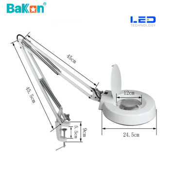 Bakon BK500C LED 5X Akrobat Büyüteç