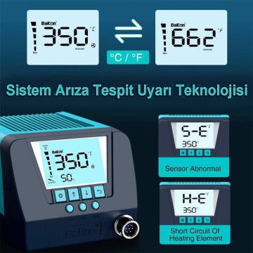 Bakon BK60 Intelligent Havya İstasyonu 60 Watt