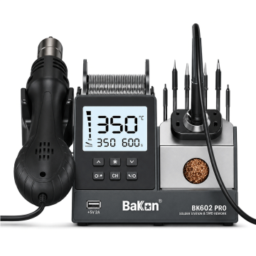 Bakon BK602 Pro C210 2in1 Havya İstasyonu