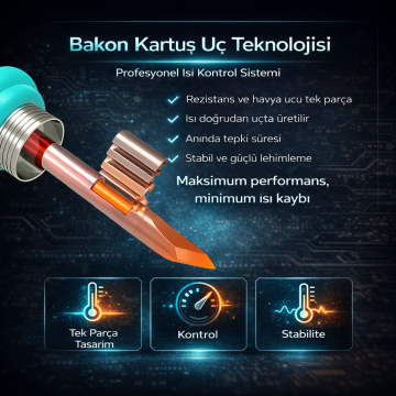 Bakon BK602 Pro C210 2in1 Havya İstasyonu