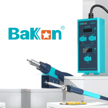 Bakon BK858E Portatif 2 in 1 Havya İstasyonu