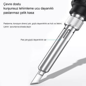 Bakon BK605S 60W Ayarlı Analog Kalem Havya